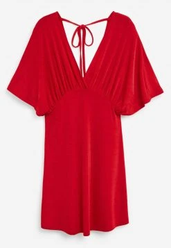 Next Damen VOLUME SLEEVE - Freizeitkleid - Red -Next Verkäufe 2022 62209b78f7864c8d9a7ec18ccdb2a091