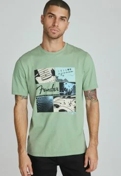 Next Herren LICENCE - T-Shirt Print - Green