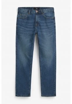 Next Herren Jeans Straight Leg - Used Denim