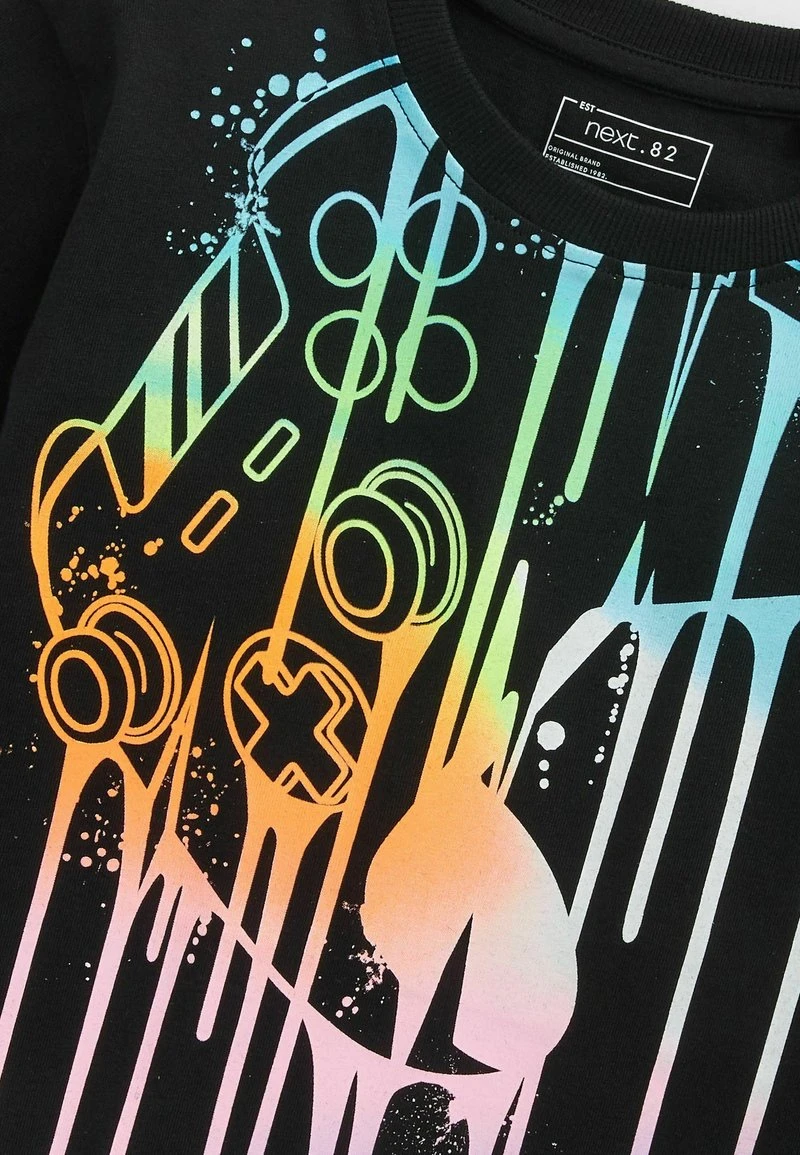 Next T-Shirt Print - Black | Kinder 3 Next T-Shirt Print - Black | Kinder – Bild 3