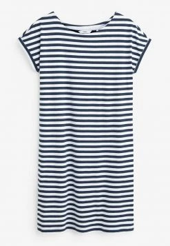Next Damen 2 PACK - Jerseykleid - Khaki/navy Blue White Stripe -Next Verkäufe 2022 63319613c9ae46e1ba00371fbd23ccf6