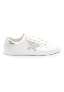 Next FOREVER COMFORT STAR - Sneaker Low - White And Silver | Damen