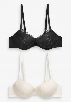 Next Damen 2 PACK - Push-up BH - Black/white -Next Verkäufe 2022 64147cb363084e8f985aafeefca342e8