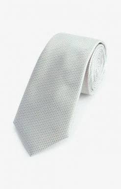 Next Herren SIGNATURE - Krawatte - Off-white