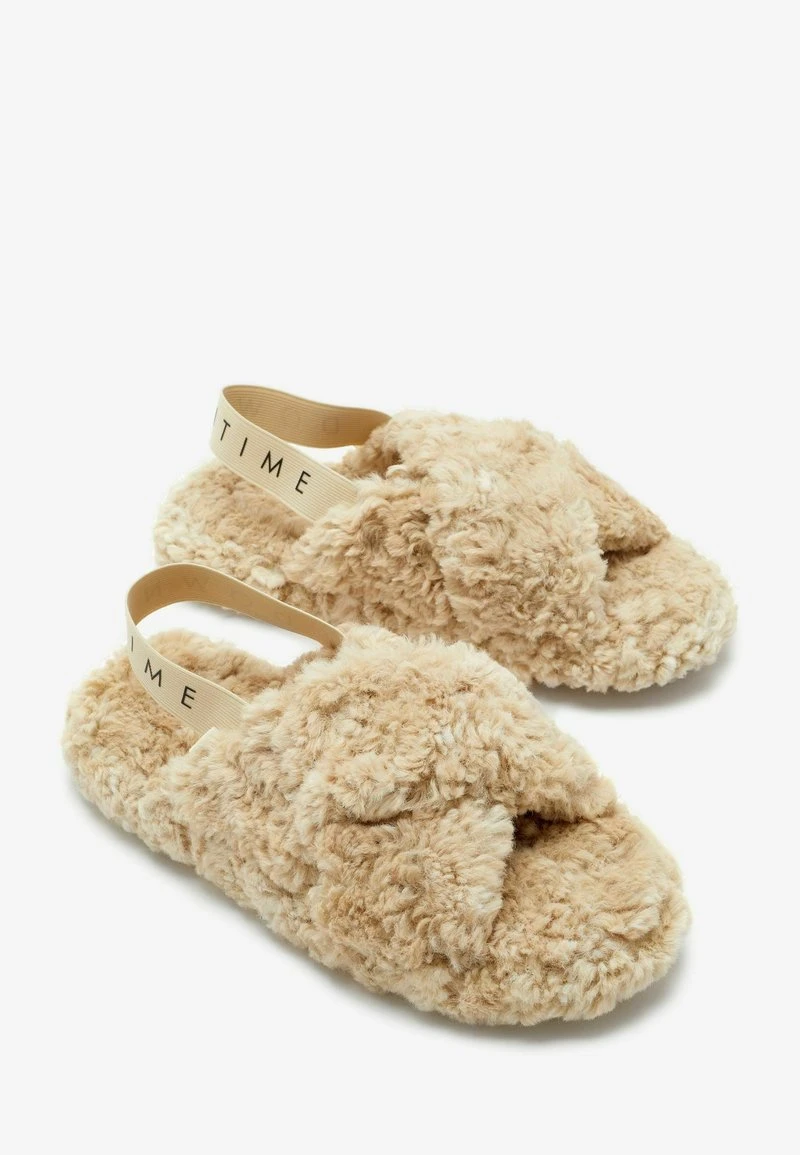 Next Damen Hausschuh - Cream 2 Next Damen Hausschuh - Cream – Bild 2
