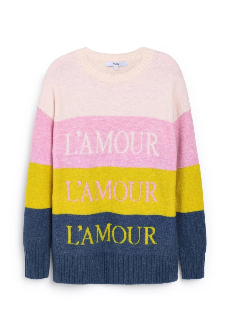 Next Damen L'AMOUR - Strickpullover - Pink 4 Next Damen L'AMOUR - Strickpullover - Pink – Bild 4