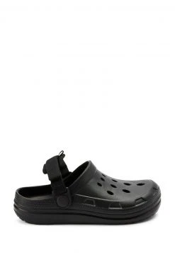 Next Kinder Pantolette Flach - Black