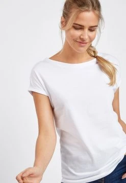 Next Damen T-Shirt Basic - White