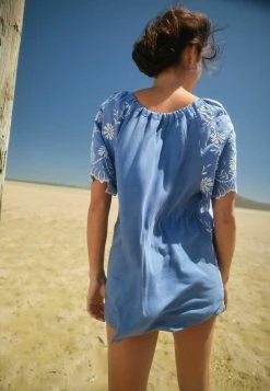 Next Damen KAFTAN - Bluse - Blue/white -Next Verkäufe 2022 6549b0c719604e819946b81f7d99fd2e