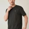 Next Herren STAG - T-Shirt Basic - Black Gold Geo