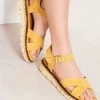 Next Damen FOREVER COMFORT - Plateausandalette - Ochre