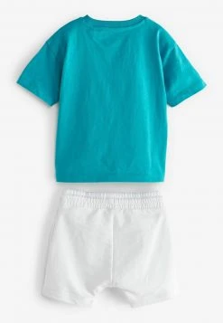 Next Kinder TONAL OVERSIZED SET - Shorts - Turquoise Blue -Next Verkäufe 2022 6614c591eaa64632ae0ac6885b031689
