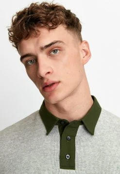 Next Herren COLOURBLOCK RUGBY - Poloshirt - Grey, Blue, Olive -Next Verkäufe 2022 663e85bb6805456cabcb630f9dcf5913