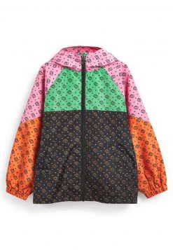 Next Kinder COLOURBLOCK SHOWER RESISTANT CAGOULE - Outdoorjacke - Brown/ Pink