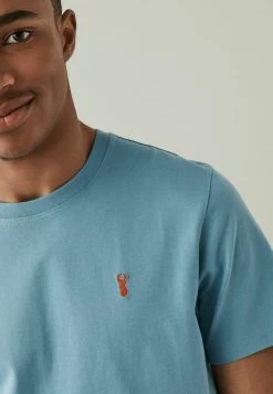 Next T-Shirt Print - Blue | Herren -Next Verkäufe 2022 6723361f6ccf4c61839a9cd34d3d5e19