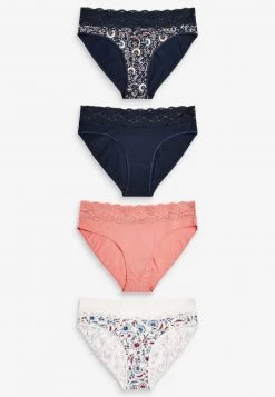 Next Damen 4 PACK - Slip - Mottled Blue