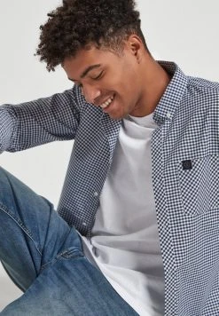 Next Herren Hemd - Blue -Next Verkäufe 2022 67766c4ca5fd4f7c84db3619c0453198