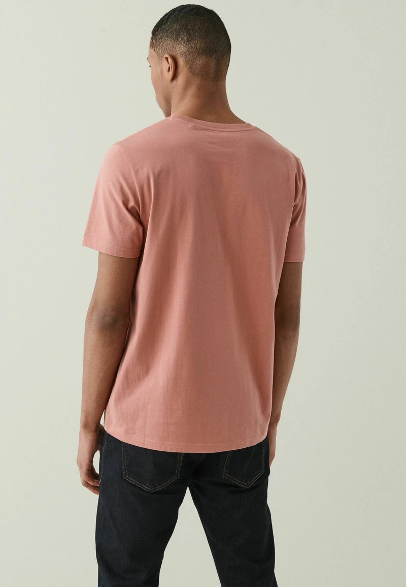 Next Herren STAG - T-Shirt Basic - Pink 3 Next Herren STAG - T-Shirt Basic - Pink – Bild 3