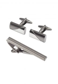 Next Herren Manschettenknopf - Metallic Grey