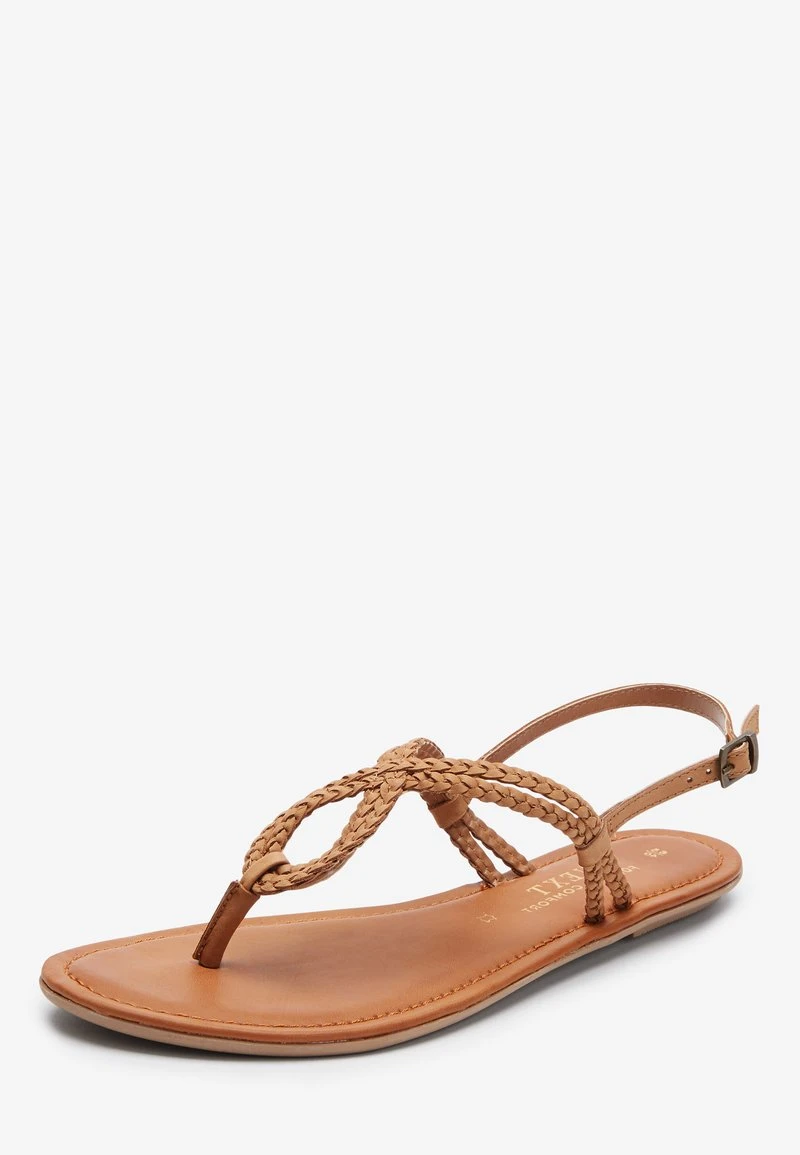 Next ROSE GOLD REGULAR/WIDE FIT FOREVER COMFORT® DOUBLE PLAIT TOE TH - Zehentrenner - Brown | Damen 4 Next ROSE GOLD REGULAR/WIDE FIT FOREVER COMFORT® DOUBLE PLAIT TOE TH - Zehentrenner - Brown | Damen – Bild 4