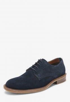 Next NAVY SUEDE DERBY SHOES - Business-Schnürer - Blue | Herren -Next Verkäufe 2022 6864063966e94547a076b0ca20b8d773