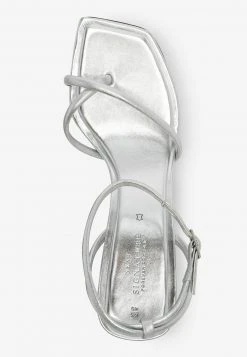 Damen NEXT SIGNATURE STRAPPY TOE LOOP HEEL - Riemensandalette - Silver Grey -Next Verkäufe 2022 68a361c0c6b74bcbbdb95cd0bbd925e7