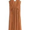 Next Damen SLEEVELESS - Freizeitkleid - Tan Brown