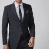 Next Herren NAVY SLIM FIT MORNING SUIT JACKET - Anzugsakko - Blue