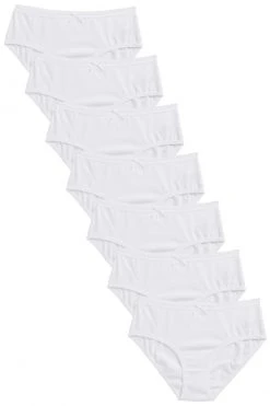 Next Kinder 7 PACK - Slip - White