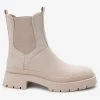 Next Damen RUBBERISED CHUNKY - Gummistiefel - Off-white