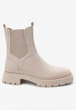 Next Damen RUBBERISED CHUNKY - Gummistiefel - Off-white