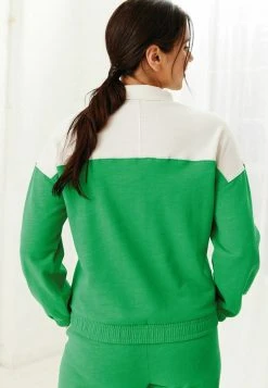Next Damen Sweatshirt - Green -Next Verkäufe 2022 6a6ee683e4dd416f94a90d790014ea1b