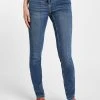 Next Damen Jeans Skinny Fit - Dark-blue Denim