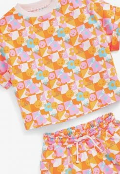 Next Kinder ABSTRACT - Shorts - Orange -Next Verkäufe 2022 6af85eb73d42451585c939168498beab