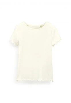 Next Kinder SHORT SLEEVE RICH - T-Shirt Basic - Ecru White