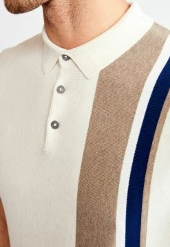 Next Herren Poloshirt - Neutral Marl -Next Verkäufe 2022 6b73e8a2deb942a484258e760cc506ab
