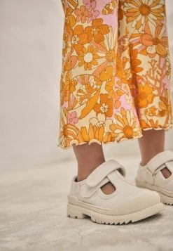 Next SET - Stoffhose - Ochre Retro Floral | Kinder