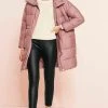 Next Damen MID LENGTH PADDED - Wintermantel - Pink