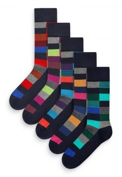 Next Herren 5 PACK - Socken - Navy Blue