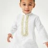 Next Kinder KURTA - Hemd - White Gold