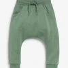 Next Kinder DROP CROTCH - Jogginghose - Green
