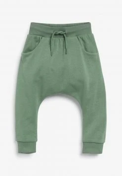 Next Kinder DROP CROTCH - Jogginghose - Green
