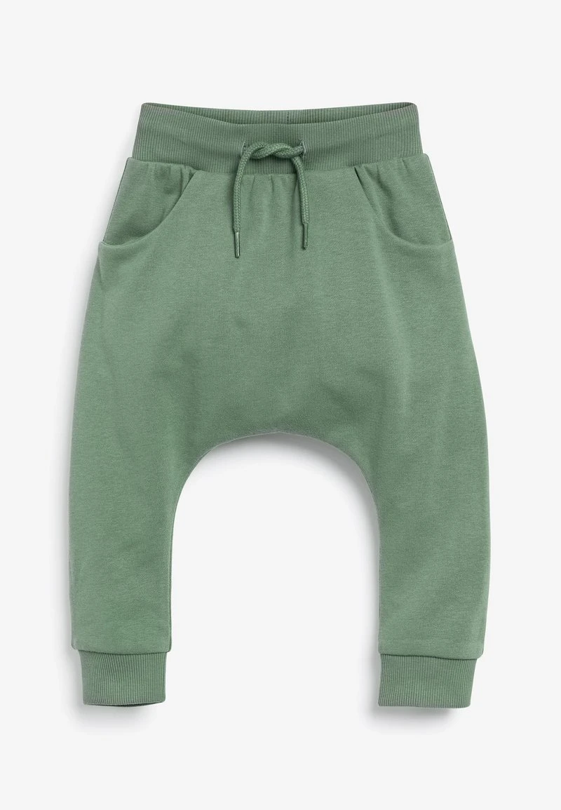Next Kinder DROP CROTCH - Jogginghose - Green 1 Next Kinder DROP CROTCH - Jogginghose - Green