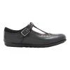 Next Kinder BLACK T-BAR LEATHER SHOES (OLDER) - Slipper - Black