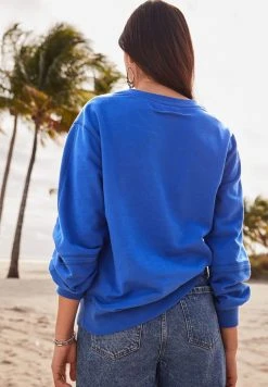 Next Damen Sweatshirt - Blue -Next Verkäufe 2022 6d1e3c4ba3384617b49421f0c17f7346