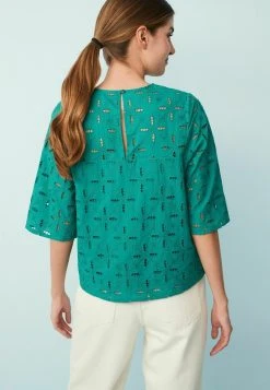 Next BOXY - Bluse - Green | Damen -Next Verkäufe 2022 6d454d838f764f8dbdc75035e38783d7