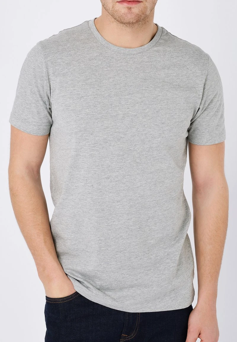 Next CREW - T-Shirt Basic - Mottled Grey | Herren 1 Next CREW - T-Shirt Basic - Mottled Grey | Herren