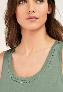 Next Damen Top - Green Embellished -Next Verkäufe 2022 6db8207e82cc40abadc54ca8c5ea2679