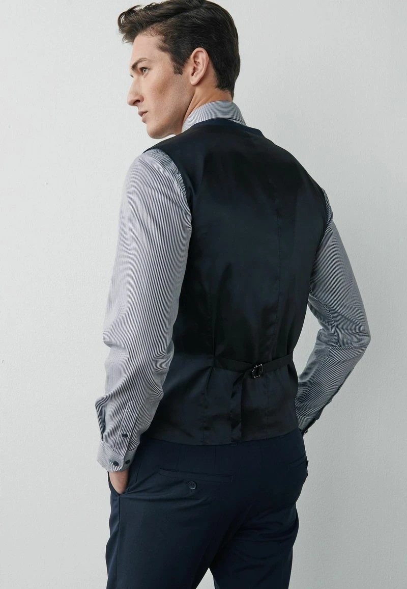 Next Herren MOTION FLEX - Anzugweste - Navy Blue 2 Next Herren MOTION FLEX - Anzugweste - Navy Blue – Bild 2
