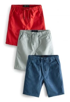 Next 3 PACK PULL-ON - Shorts - Red Blue | Kinder